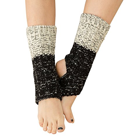 FAYBOX Winter Leg Warmer Crochet Knit Boot Socks