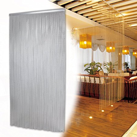 Large Metal Aluminium Chain Fly Pest Insect Door Screen Curtain Control