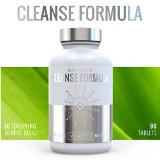 100 Natural Colon Cleanse - Organic Plant Based Detox System To Relieve Constipation and Lose Weight Fast - Sustain Digestive Enzyme Health Aid Weight Loss and Calm Irritable Bowel Syndrome IBS
