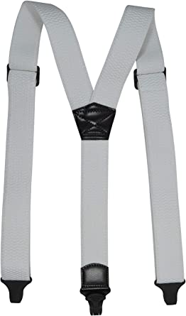 Olata Y-Shape Heavy Duty Braces/Suspenders with Plastic Clips for Airports - 4cm