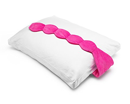 NODPOD SLEEP THERAPY- Based on the science of deep pressure touch, soothing weighted eye pillow snaps to pillowcase (pillowcase included, except with Travel version)