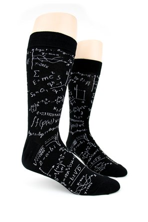 Foot Traffic Men's Math Genius Socks From Foot Traffic