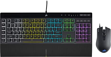 CORSAIR K55 RGB PRO   Harpoon RGB PRO Gaming Bundle