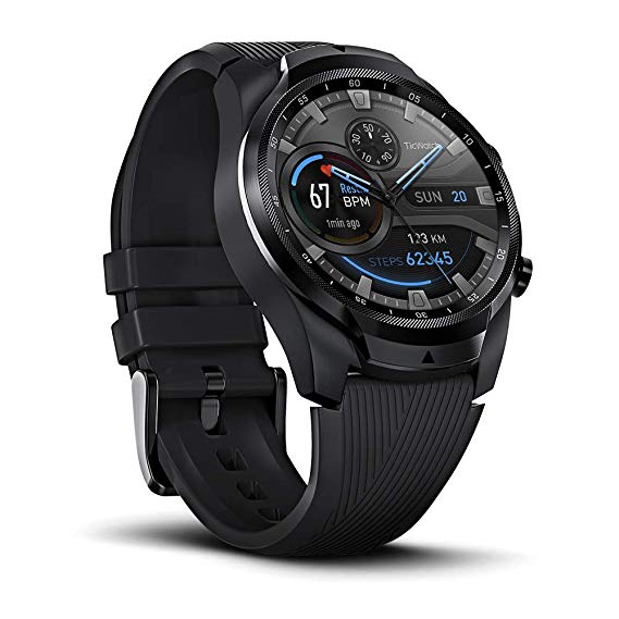 Ticwatch Pro 4G/LTE, Dual Display Smartwatch, Swim-Ready, Long Battery Life, Cellular Connectivity for Verizon Phone Plan Users Available from August, Only Available in US