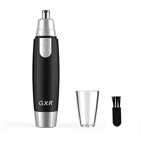 Ear Nose Trimmer, Ariel-gxr electric waterproof nose hair trimmer Stainless Steel Nose Hair Remover for Men & Women