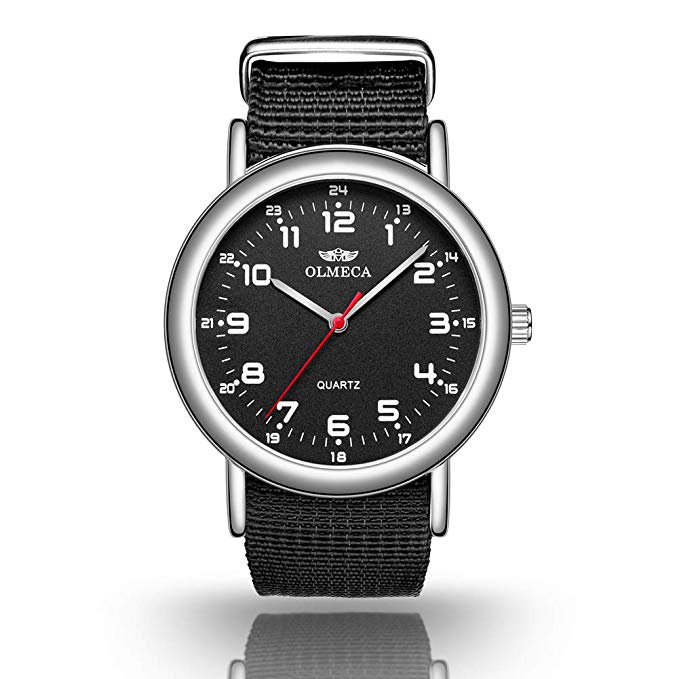 OLMECA Men's Watches Luxury Wristwatches Rhinestone Watches Waterproof Fashion Quartz Watches Women Watch Stainless Steel Watch 709M-GKHM