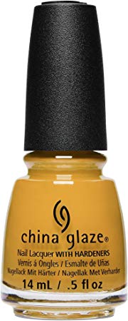 China Glaze Nail Lacquer Polish Ready to WEAR FW'18 Collection - Choose Your Color (1632 - Mustard The Courage)