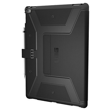 UAG Folio iPad Pro 12.9-inch (1st Gen) Metropolis Feather-Light Rugged [MIDNIGHT] Military Drop Tested iPad Case