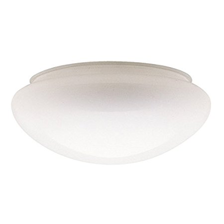 Westinghouse 8375700 8" White Glass Mushroom Shade