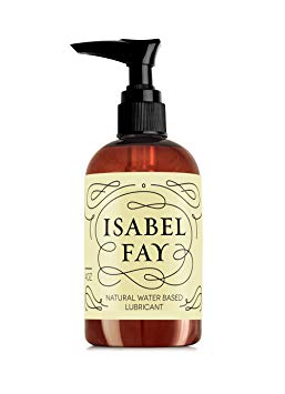 Natural Personal Lubricant for Sensitive Skin Isabel Fay - Water Based, Discreet Label - Best Personal Lube for Women and Men – Made inUSA – Natural Personal Gel Without Parabens or Glycerin