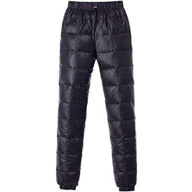 Tapasimme Mens Women Insulated Winter Ski Warm Down Pants Snow Trousers Pant