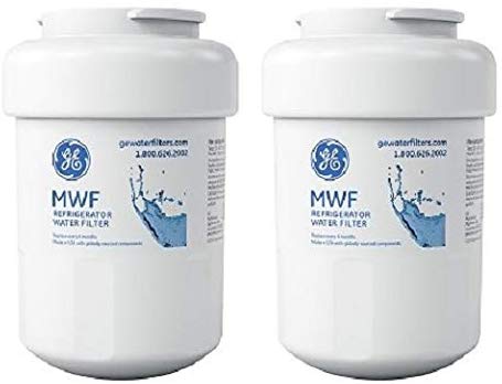 GE MWF SmartWater Refrigerator Water Filter, 2-Pack