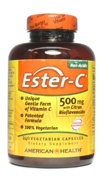 American Health Ester-C with Citrus Bioflavonoids 240 Vegetarian Capsules