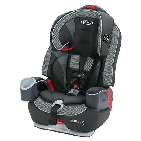 Graco Nautilus 65 LX 3-in-1 Harness Booster Car Seat, Conley