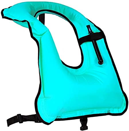 Rrtizan Swim Vests - Portable Inflatable Swimming Jackets Safety for Adults Women & Men, Ideal Buoyancy Aid for Snorkelling, Kayaking, Boating