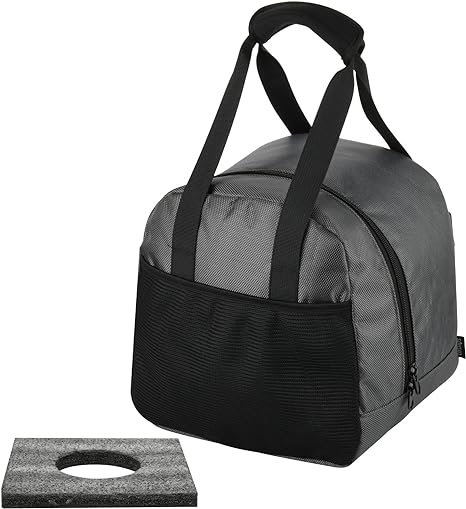 Cosmos Bowling Ball Bag Single Ball Bowling Tote Bag with Padded Ball Holder, Fits Also as Add One Bowling Ball Bag to Roller Bag