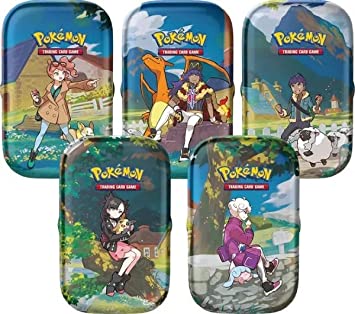 Pokemon - Crown Zenith Mini Tins -Complete Set of 5