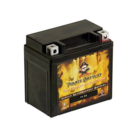 Rechargeable YTZ7S High Performance Power Sports Battery - Replaces Yamaha 250 YFM25R Raptor, R 2008-2012