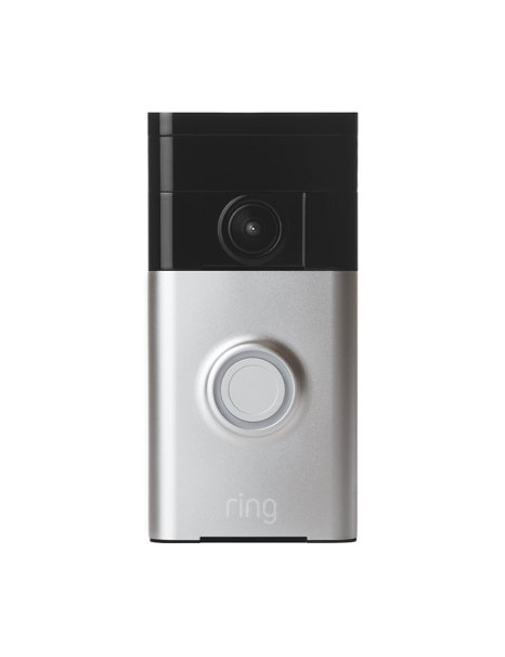 Ring Wi-Fi Enabled Video Doorbell, Satin Nickel
