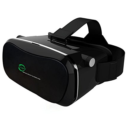 VR Headset Virtual Reality Box Cardboard,3D Glasses Goggles for 3.5"-6.0" iPhone Samsung Galaxy Series LG HTC Smartphones by Urgod