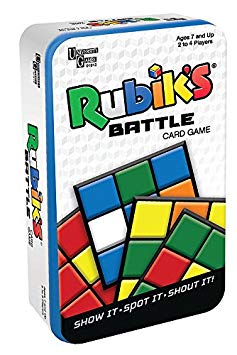 University Games Rubik's Battle Card Game (Tin)