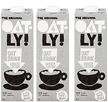 Oatly The Original Oat Drink Barista Edition (pack of 3)