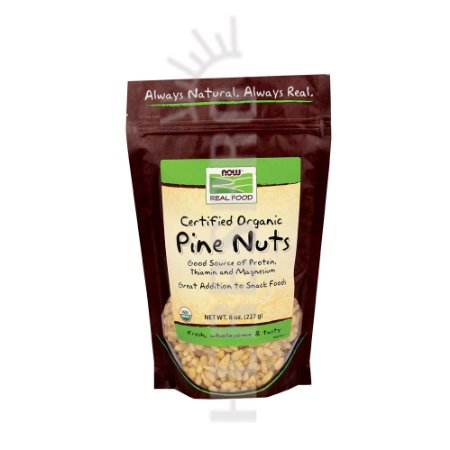 Now Real Food Organic Pine Nuts, 8 oz