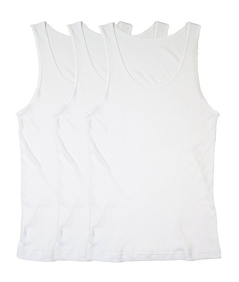 Men's Tank Top Undershirt 3-Pack - Comfortable Men's Under Shirts MB6304