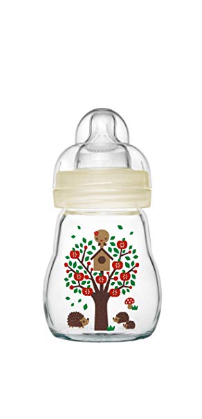 Mam Feel Good Glass Baby Bottle 170ml Unisex
