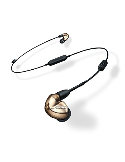 Shure SE535-V BT1 Wireless Sound Isolating Earphones with Bluetooth Enabled Communication Cable