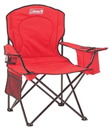Coleman Camping Oversized Quad Chair with Cooler