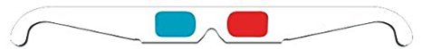 3D Glasses Direct-3D Glasses - Red and Cyan cardboard-50 pairs Unfolded - Buy 3D Glasses in Bulk and save - White or Yellow Frame