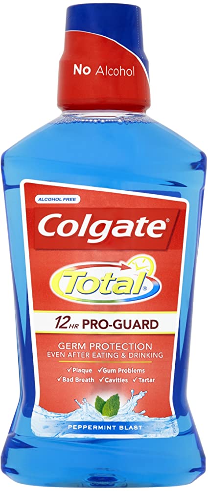 Colgate Total 12 Hour Pro-Guard Peppermint Blast, 500ml