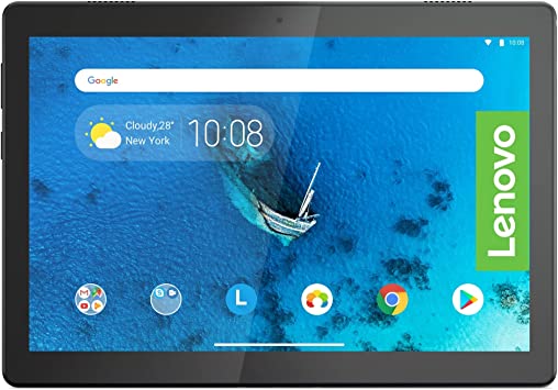 Lenovo Tab Tablette PC M10 25,5 cm (10,1 Zoll, 1280x800, HD, WideView, Touch) (Quad-Core, 2Go RAM, 16Go eMCP, Wi-Fi, Android 10)