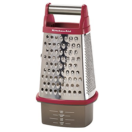 KitchenAid Gourmet Box Grater, Pomegranate