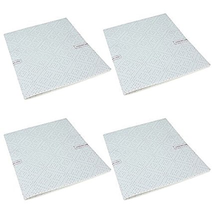 First4Spares 4 x 57cm x 47cm Premium Quality Oven Cooker Extractor Hood Grease Filters For Candy