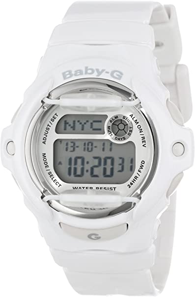 Casio Women's BG169R-7A "Baby-G" White Resin Sport Watch