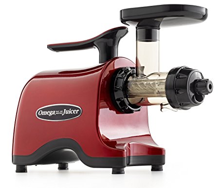 Omega Juicers Twin Gear Powerful Masticating Juicer TWN30R - RED