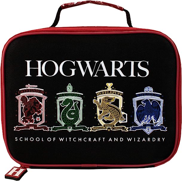 Harry Potter Kids Lunch Bag Black