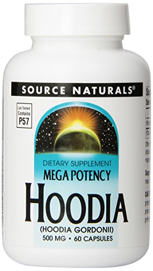 Source Naturals Mega Potency Hoodia, 500mg, 60 Capsules