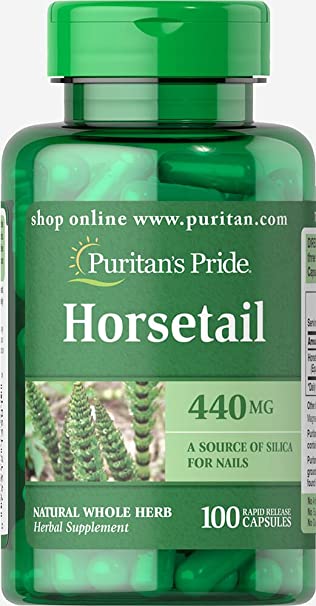 Puritan's Pride Horsetail 440 mg-100 Capsules