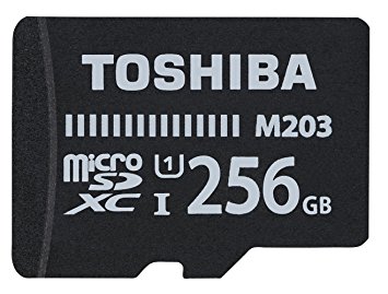 Toshiba 256GB M203 MicroSD Class 10 U1 100MB/s with Adapter