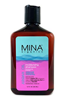 Argan Oil Moisturizing Shampoo 12 ounce (Paraben FREE) by Mina Organics. Factory Fresh!