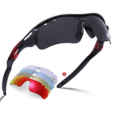 Sports Sunglasses - Carfia Polarized for Men Women Cycling Sunglasses