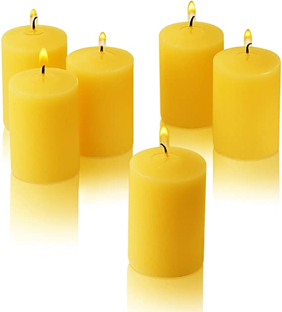 Citronella Votive Candles 15 Hour Burn Time - Pack of 36 - Made from High Scented Citronella for Outdoor/Indoor - Made in USA