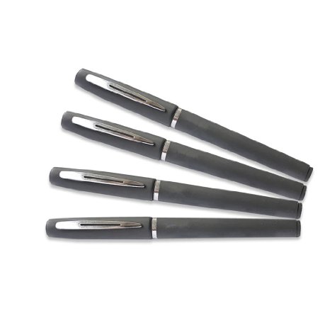 Business Gift Premium Gel Ink Roller Ball Pens, Fine Point, Black Ink, Dozen Box