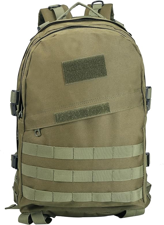 YAKEDA Military Tactical Backpacks for Men-45L 3-Day Pack Bug Out Backpack for Hiking,Camping Travel Hunting