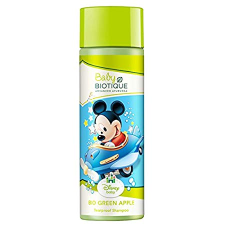 Disney Baby Bio Green Apple Mickey Tearproof Shampoo (190ml)