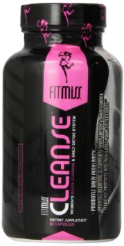 Fitmiss Cleanse & Daily Detox System,1350mg Capsules, 60 Count