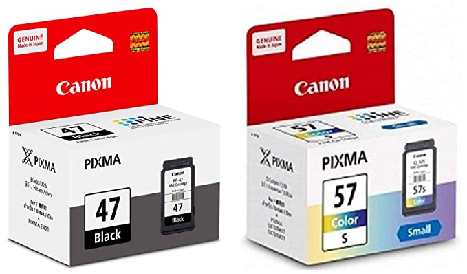 Canon PG47 & CL57S Ink Cartridge Combo